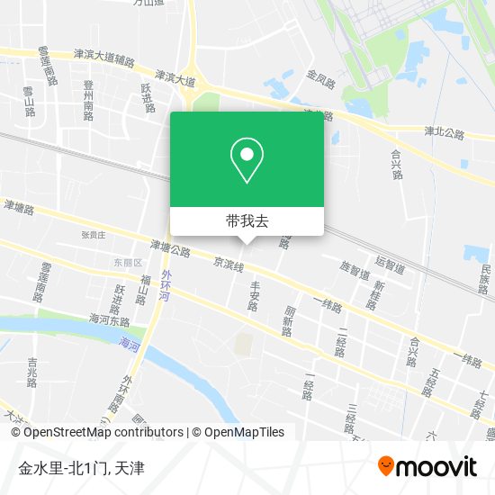 金水里-北1门地图