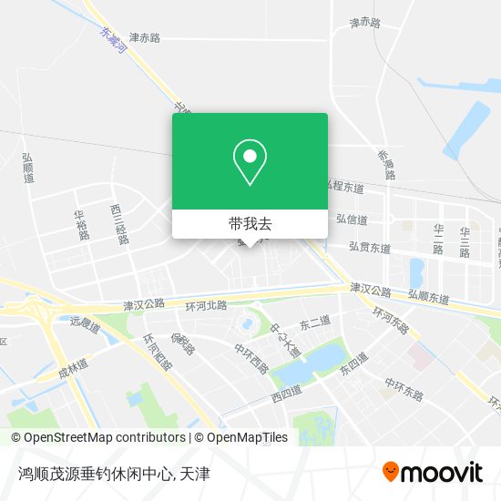 鸿顺茂源垂钓休闲中心地图