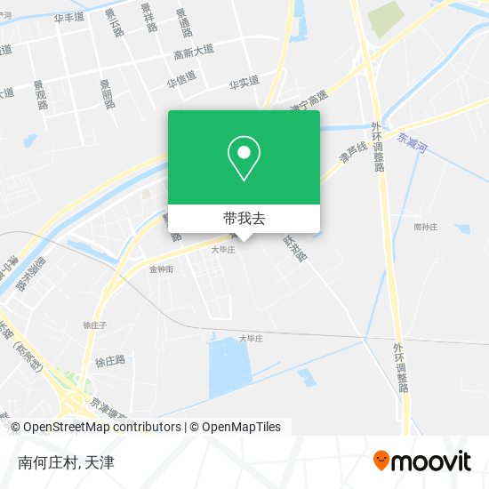 南何庄村地图