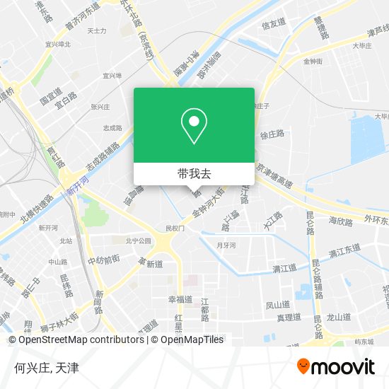 何兴庄地图