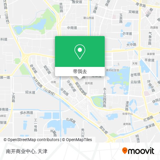 南开商业中心地图