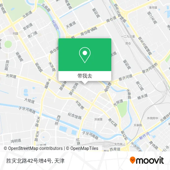 胜灾北路42号增4号地图