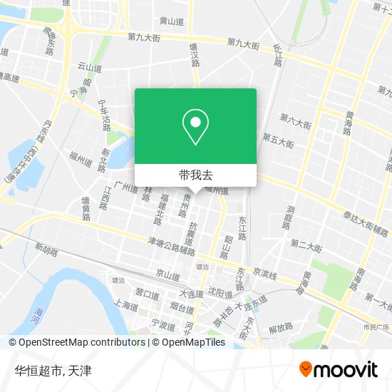 华恒超市地图