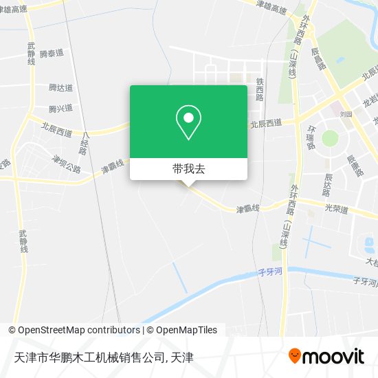 天津市华鹏木工机械销售公司地图