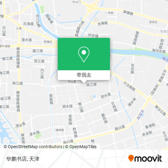 华鹏书店地图