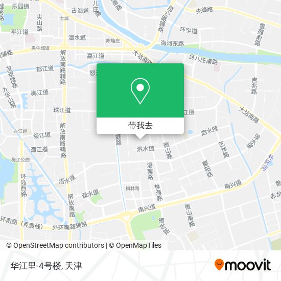 华江里-4号楼地图