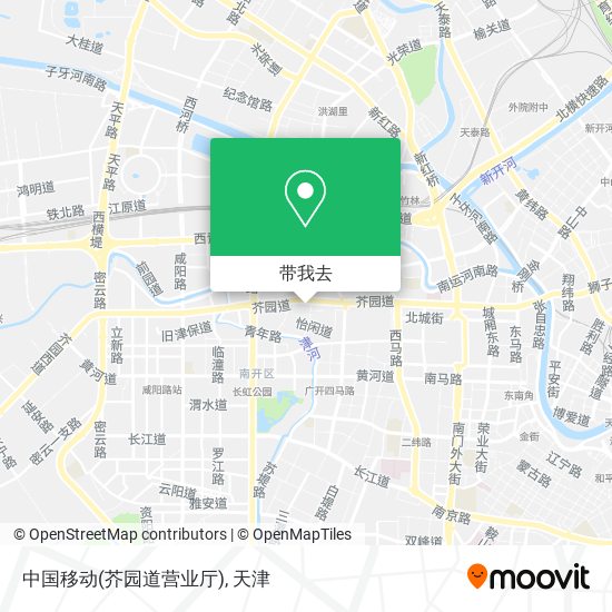 中国移动(芥园道营业厅)地图