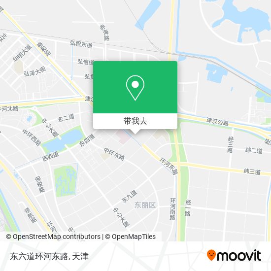 东六道环河东路地图