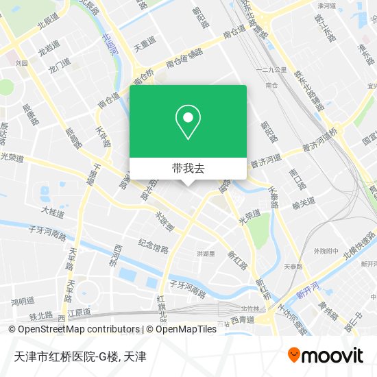 天津市红桥医院-G楼地图