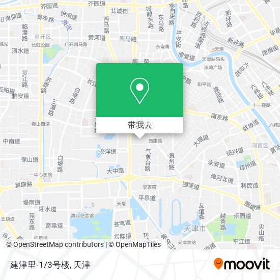 建津里-1/3号楼地图