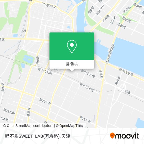喵不乖SWEET_LAB(万寿路)地图