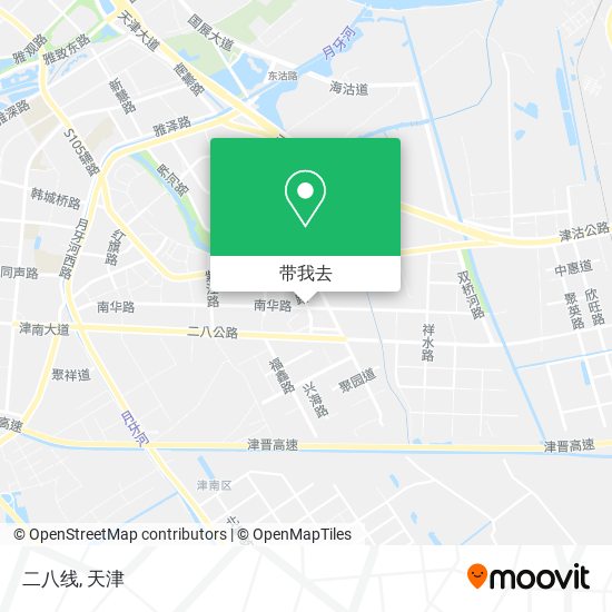 二八线地图