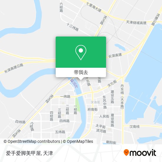 爱手爱脚美甲屋地图