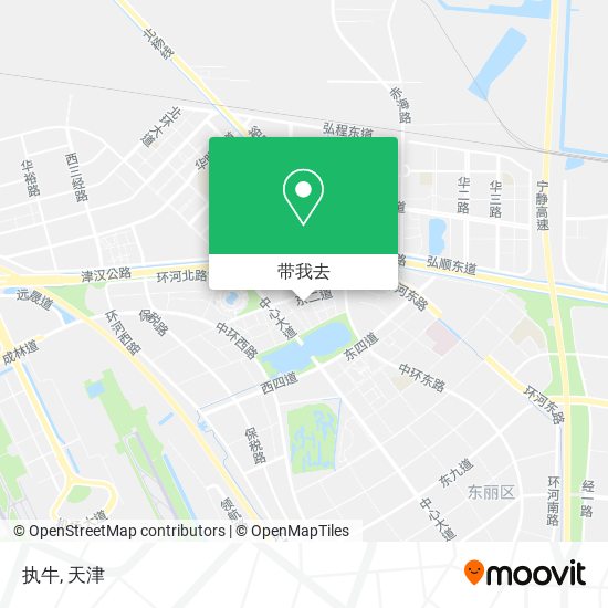 执牛地图