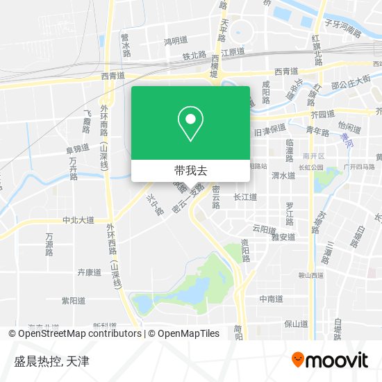 盛晨热控地图
