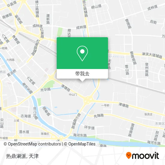 热鼎涮派地图