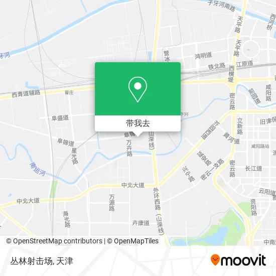 丛林射击场地图