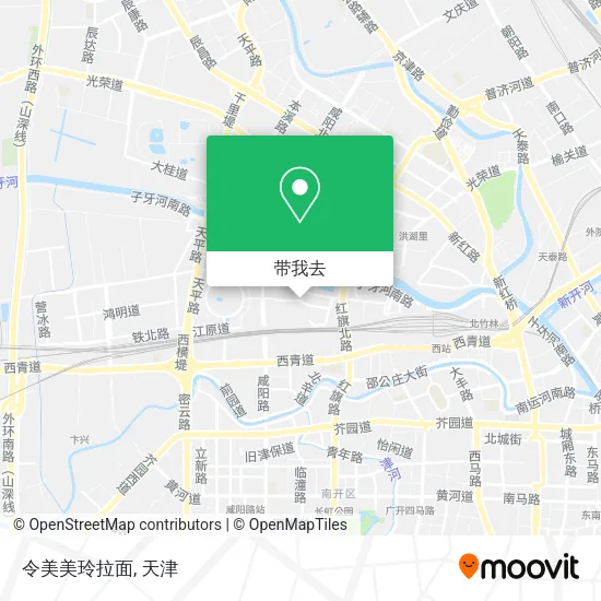 令美美玲拉面地图