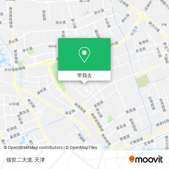 领世二大道地图