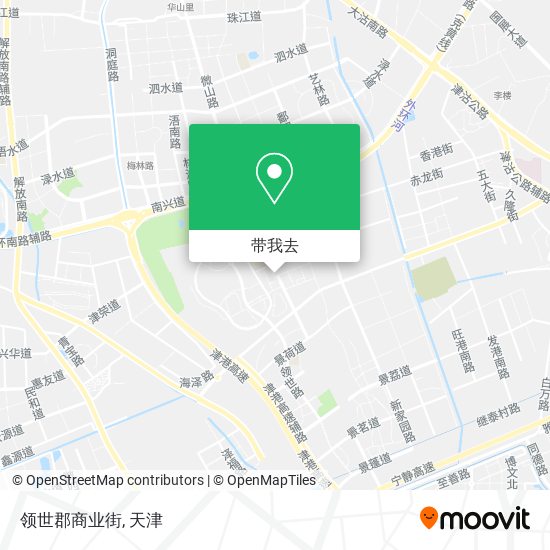 领世郡商业街地图