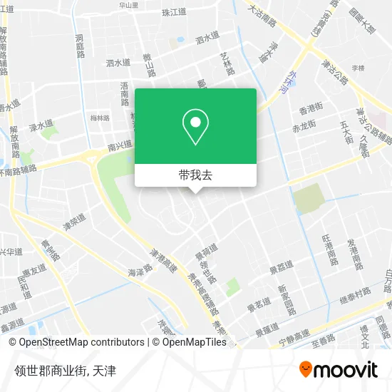 领世郡商业街地图