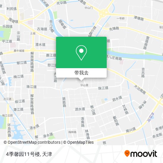 4季馨园11号楼地图