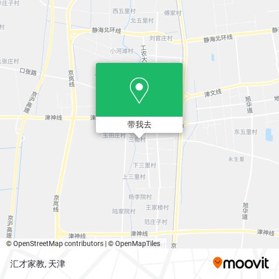 汇才家教地图