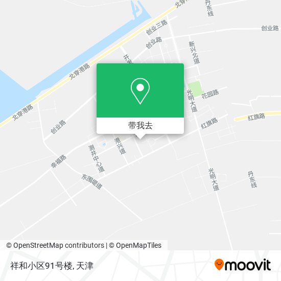 祥和小区91号楼地图
