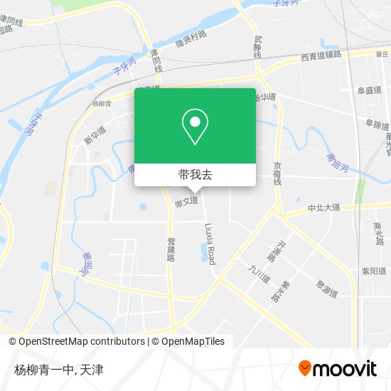 杨柳青一中地图