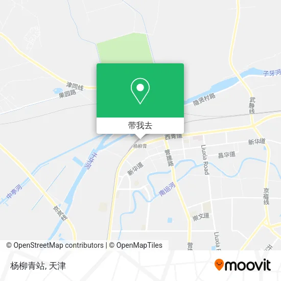 杨柳青站地图