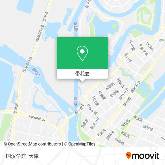 国滨学院地图