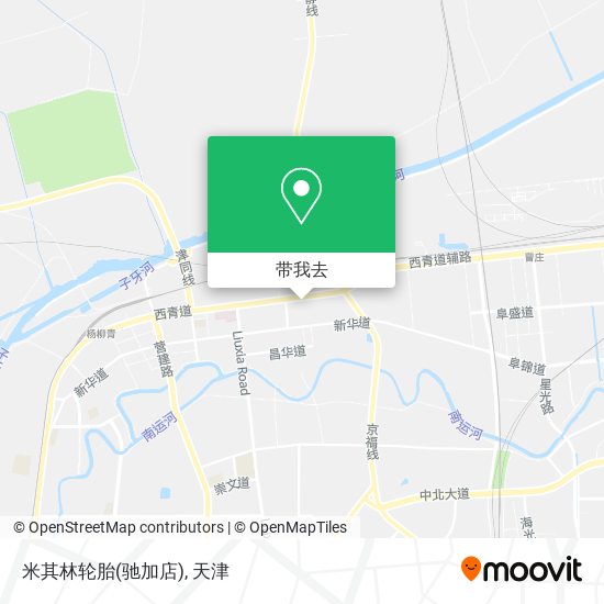 米其林轮胎(驰加店)地图