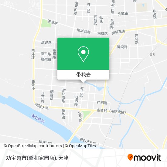 劝宝超市(馨和家园店)地图