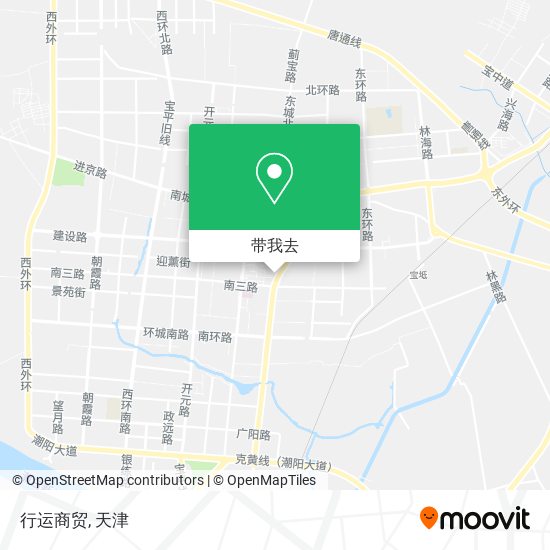 行运商贸地图