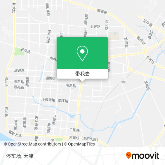 停车场地图