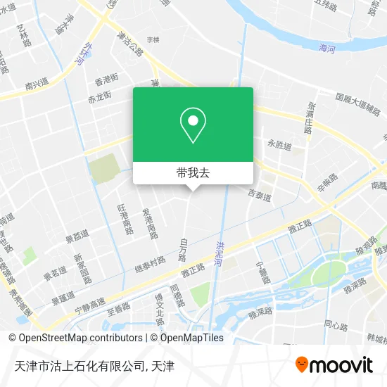 天津市沽上石化有限公司地图