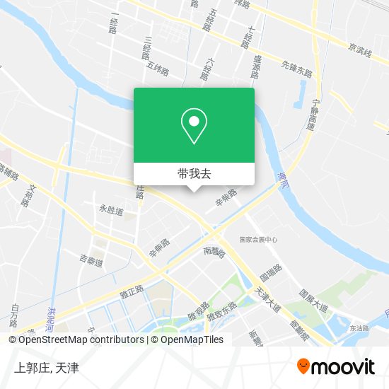 上郭庄地图