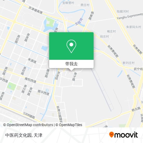 中医药文化园地图