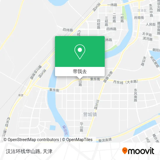 汉沽环线华山路地图