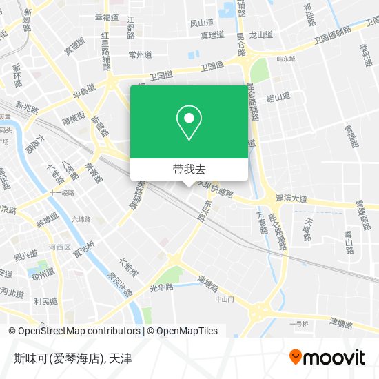 斯味可(爱琴海店)地图