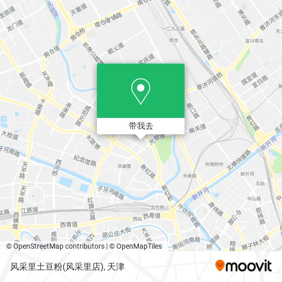 风采里土豆粉(风采里店)地图