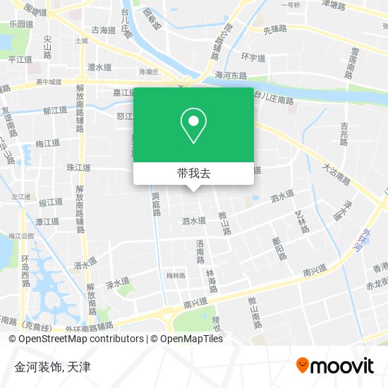 金河装饰地图