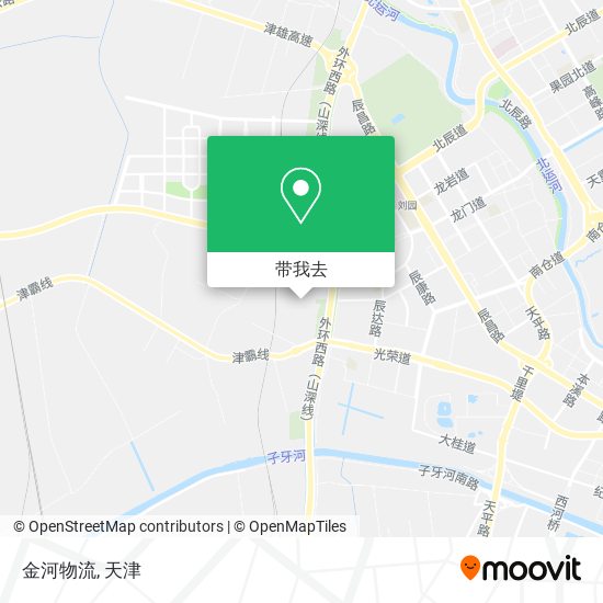 金河物流地图