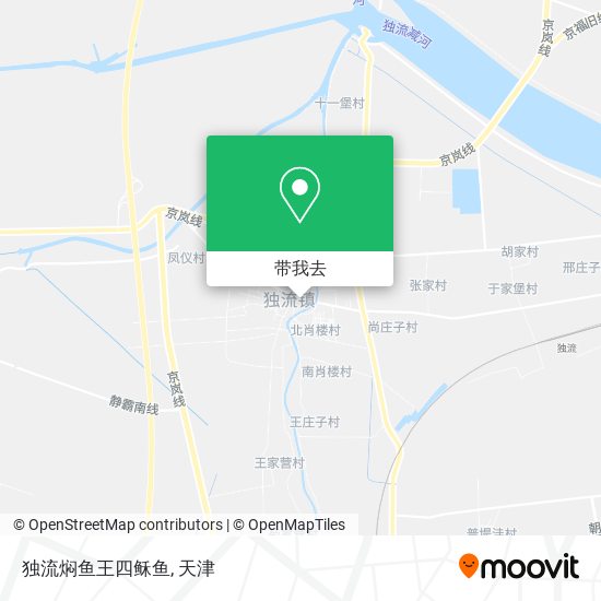 独流焖鱼王四稣鱼地图