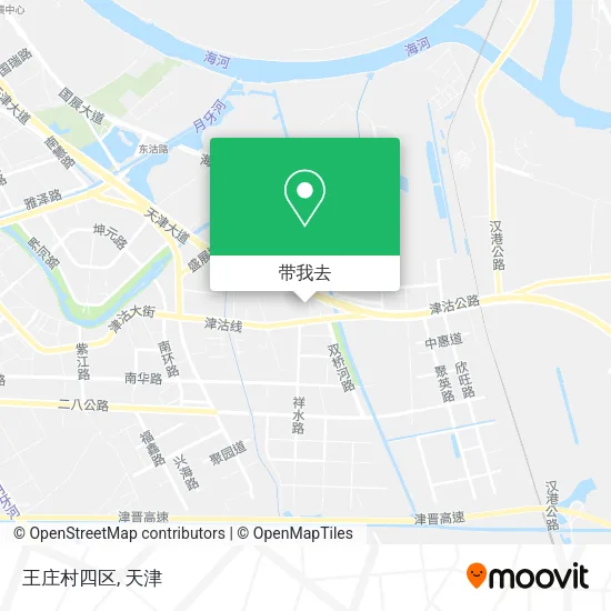 王庄村四区地图
