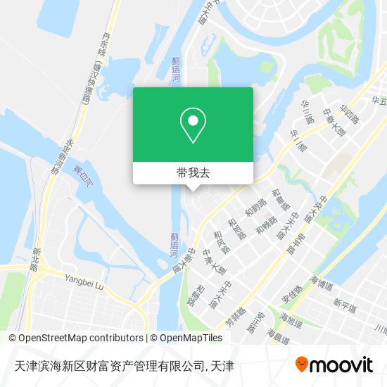 天津滨海新区财富资产管理有限公司地图
