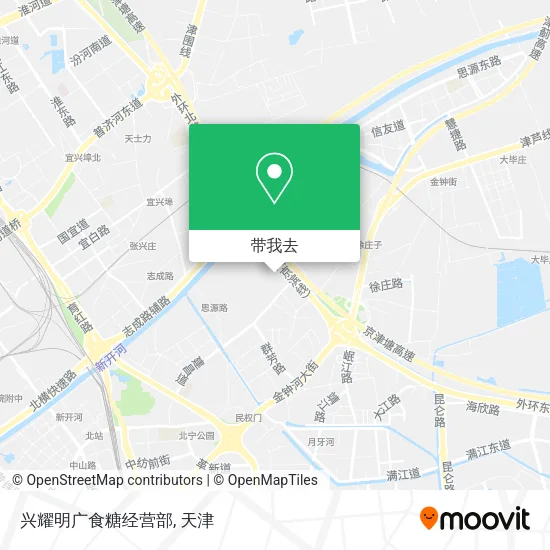 兴耀明广食糖经营部地图