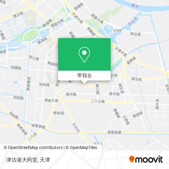 津沽港大药堂地图