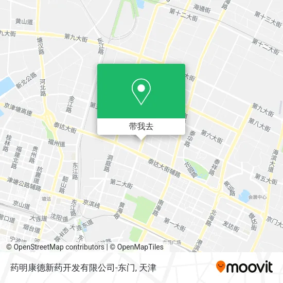药明康德新药开发有限公司-东门地图