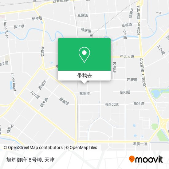 旭辉御府-8号楼地图